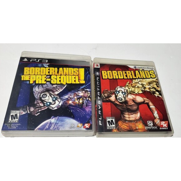 Borderlands & Boraderlands The Pre Sequel PlayStation 3 Games